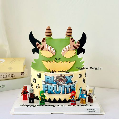 Bánh 2 tầng roblox fruit, Bánh Sinh Nhật Roblox, Bánh Sinh Nhật blox fruit, Bánh Sinh Nhật bé trai, Bánh Sinh Nhật 2 tầng, Bánh Sinh Nhật bánh tầng - Bánh Sinh Nhật Long Biên