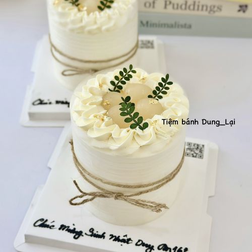 Bánh hồng trà nhài nhãn sz 12, Bánh Sinh Nhật Whipping - Bánh Sinh Nhật Long Biên
