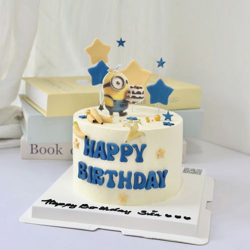 Bánh minion sz 14, Bánh Sinh Nhật Minion, Bánh Sinh Nhật bé trai - Bánh Sinh Nhật Long Biên