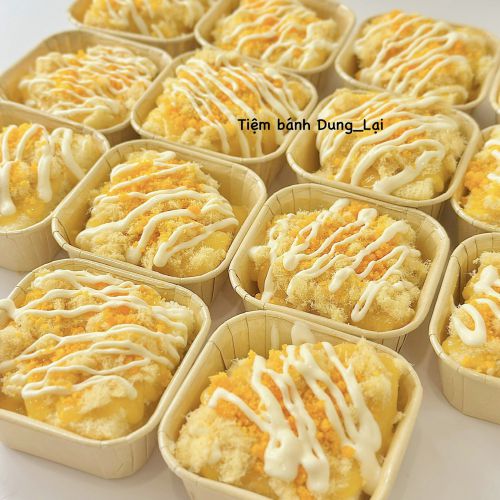Daily- Bông lan trứng muối nhỏ, Bánh Sinh Nhật Bông lan trứng muối, Bánh Sinh Nhật daily cake - Bánh Sinh Nhật Long Biên