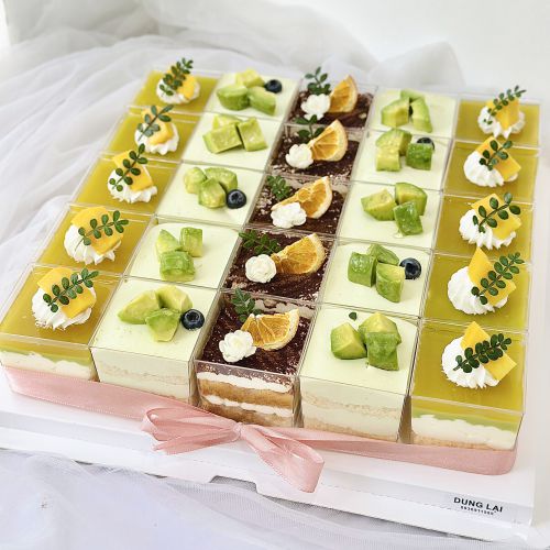 Set 25c mousse / tiramisu, Bánh Sinh Nhật Set bánh, Bánh Sinh Nhật mousse, Bánh Sinh Nhật tiramisu, Bánh Sinh Nhật vuông, Bánh Sinh Nhật chữ nhật - Bánh Sinh Nhật Long Biên