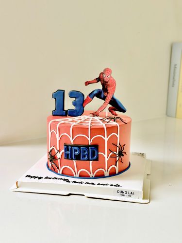 Bánh người nhện spiderman sz 16, Bánh Sinh Nhật Bé trai, Bánh Sinh Nhật người nhện, Bánh Sinh Nhật spider man, Bánh Sinh Nhật spiderman, Bánh Sinh Nhật avengers - Bánh Sinh Nhật Long Biên