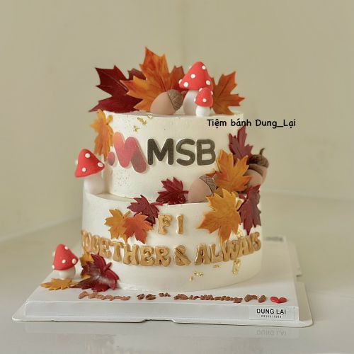 Bánh 2 tầng MSB, Bánh Sinh Nhật 2 tầng, Bánh Sinh Nhật bánh tầng - Bánh Sinh Nhật Long Biên