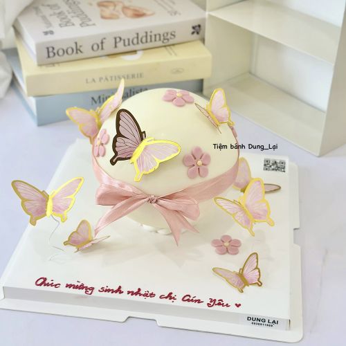Bánh đập hoa bướm, Bánh Sinh Nhật Bánh đập, Bánh Sinh Nhật người lớn, Bánh Sinh Nhật bé gái, Bánh Sinh Nhật bướm - Bánh Sinh Nhật Long Biên