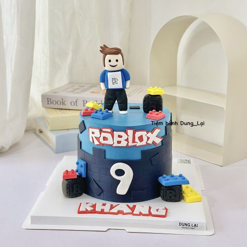 Bánh roblox sz 16 1/2, Bánh Sinh Nhật Roblox, Bánh Sinh Nhật bé trai - Bánh Sinh Nhật Long Biên