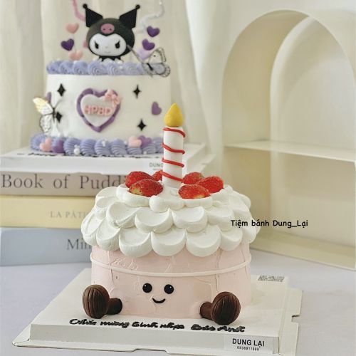 Bánh tạo hình phong cách hàn quốc sz 16 , Bánh Sinh Nhật Tạo hình, Bánh Sinh Nhật hàn quốc - Bánh Sinh Nhật Long Biên