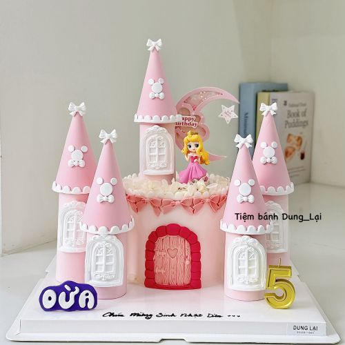 Bánh lâu đài công chúa sz 16 1/2
