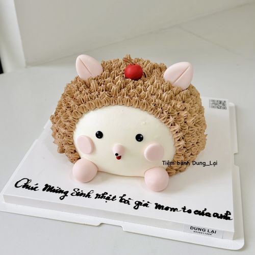 Bánh tạo hình nhím sz 16