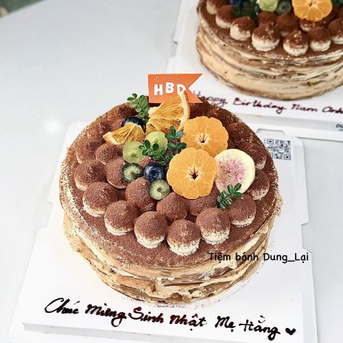 Crepe ngàn lớp tiramisu