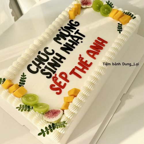 Bánh chữ nhật 20x38 - Bánh chữ nhật