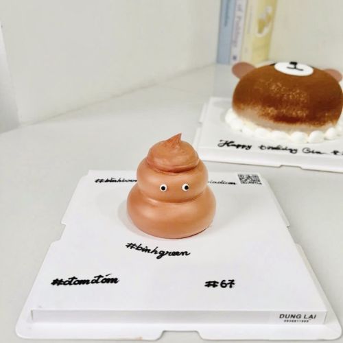 Bánh cục shit mini