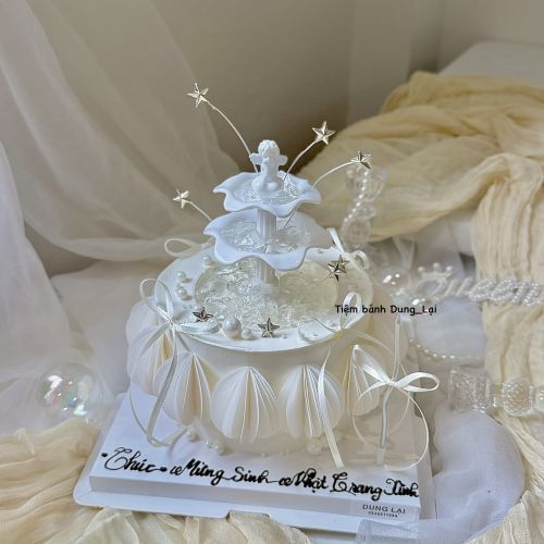 Bánh giấy gạo nghệ thuật sz 16 - Bé gái