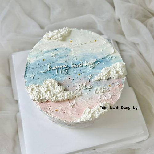 Bánh kem tươi kiểu hàn quốc sz 16 - Bé gái