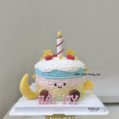 Bánh phong cách hàn quốc sz 16 - Bé gái