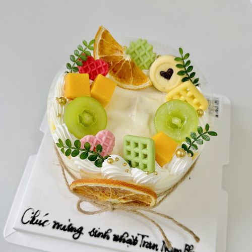 Bánh mousse trà mãng cầu sz 12