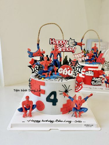 Bánh người nhện sz 18 1/2 - Bé trai