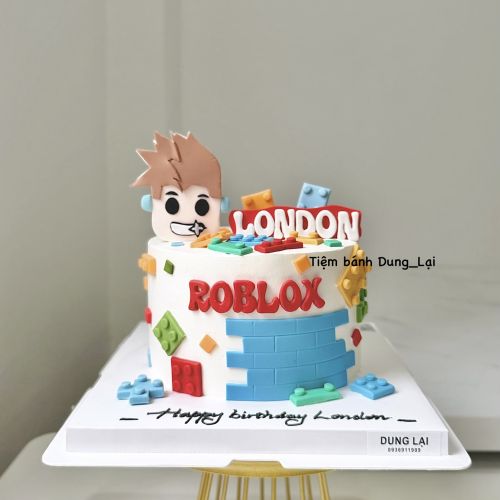 Bánh roblox sz 16 - Bé trai