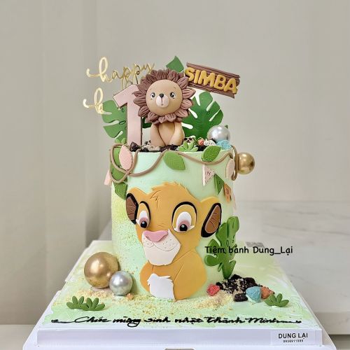 Bánh sư tử simba sz 16 cao - Bé trai