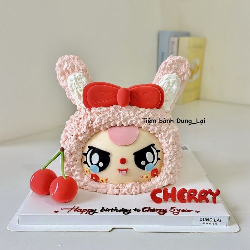Bánh tạo hình baby three hồng sz 16 1/2 - Bánh tạo hình