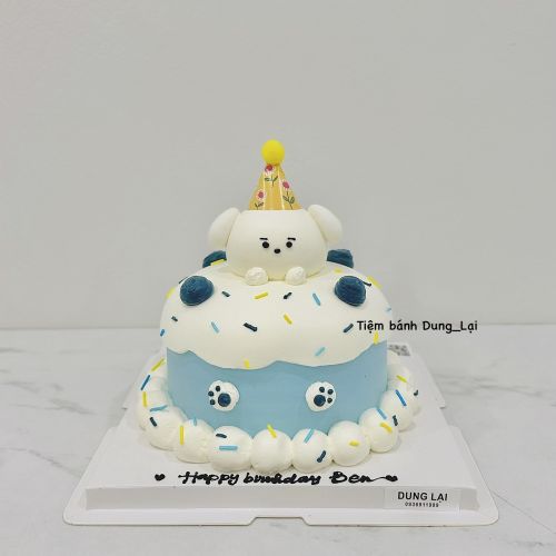 Bánh tạo hình chú cún - Bánh tạo hình