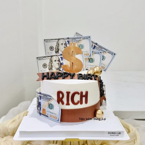 Bánh tiền vàng sz 16 - Bé trai