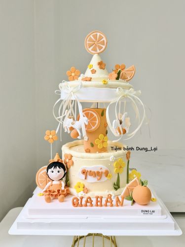 Bánh vòng quay bé Quýt - Bé gái