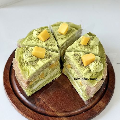 Crepe matcha