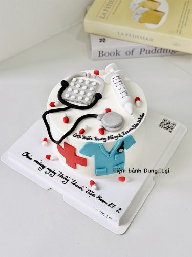 Bánh bác sĩ sz 16, Bánh Sinh Nhật Bác sĩ - Bánh Sinh Nhật Long Biên