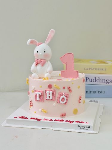 Bánh sz 16 bé thỏ, Bánh Sinh Nhật Bé thỏ, Bánh Sinh Nhật thỏ, Bánh Sinh Nhật bé gái - Bánh Sinh Nhật Long Biên