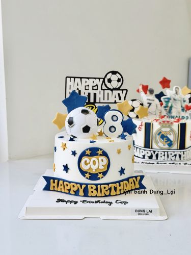 Bánh bóng đá sz 16, Bánh Sinh Nhật Bóng đá, Bánh Sinh Nhật đá bóng, Bánh Sinh Nhật bé trai, Bánh Sinh Nhật thể thao - Bánh Sinh Nhật Long Biên