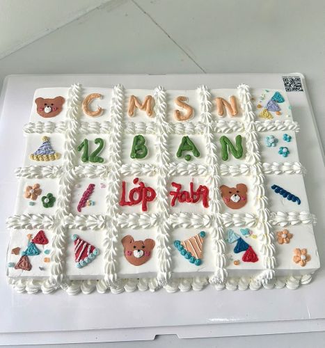 Bánh cắt 24 miếng, Bánh Sinh Nhật  - Bánh Sinh Nhật Long Biên