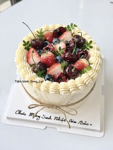 Bánh hồng trà pudding trà xanh xoài sz 18, Bánh Sinh Nhật Whipping - Bánh Sinh Nhật Long Biên