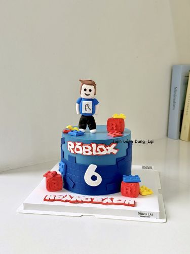 Bánh roblox sz 16 1/2, Bánh Sinh Nhật Roblox, Bánh Sinh Nhật bé trai - Bánh Sinh Nhật Long Biên