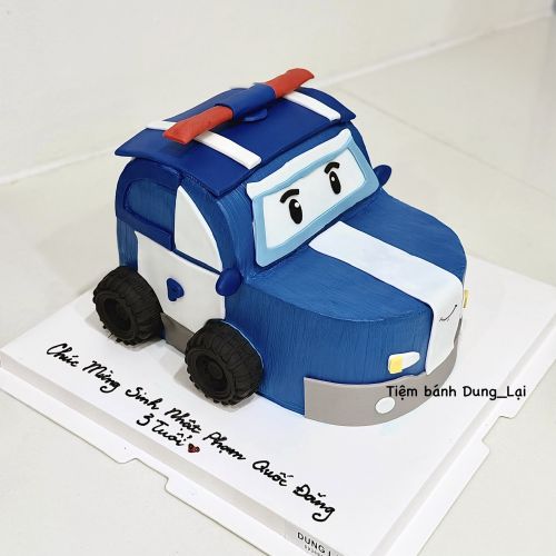 Bánh tạo hình ô tô, Bánh Sinh Nhật Ô tô, Bánh Sinh Nhật bé trai, Bánh Sinh Nhật tạo hình - Bánh Sinh Nhật Long Biên