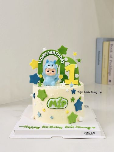 Bé rồng tone xanh sz 16
