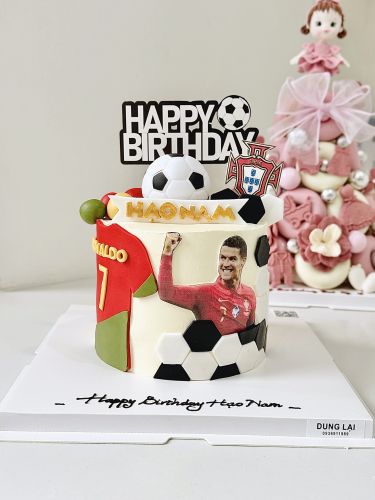 Bánh bóng đá CR7 Sz 16 1/2