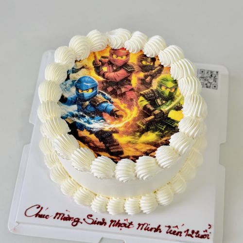 Bánh in ảnh ninjago sz 16