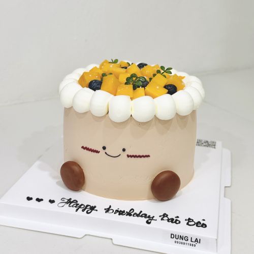 Bánh kem trang trí kiểu Hàn Quốc