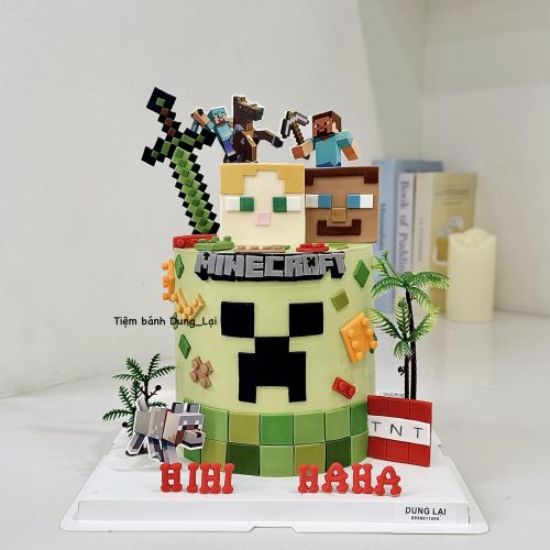 Bánh minecraft sz 16 dáng cao