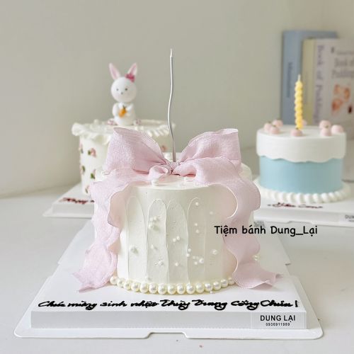 Bánh nơ hồng sz 16