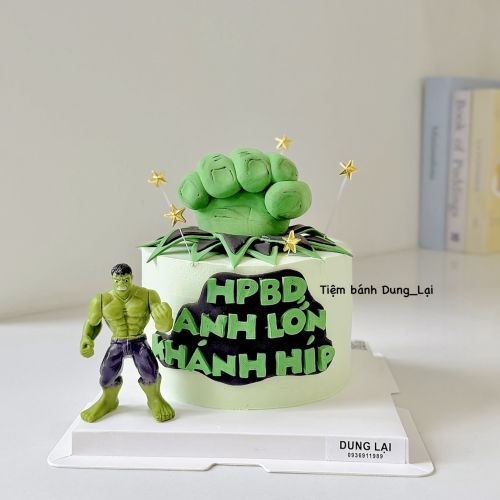 Bánh sinh nhật hulk sz 14