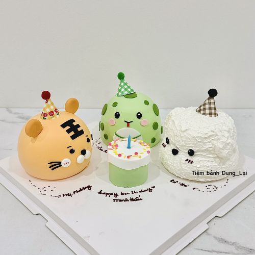 Set 4 bánh tạo hình sz 12 - Bánh tạo hình