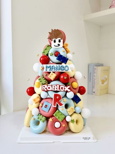Tháp bánh donut roblox 33c - Tháp Donut