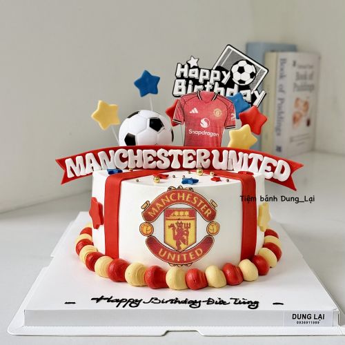 Bánh bóng đá manchester united sz 20