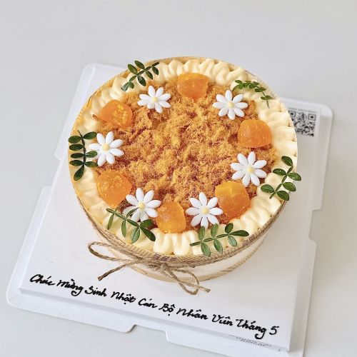 Bánh bông lan trứng muối sz 16