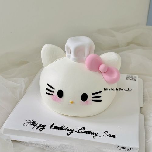 Bánh tạo hình hello kitty sz 16 - Bánh tạo hình