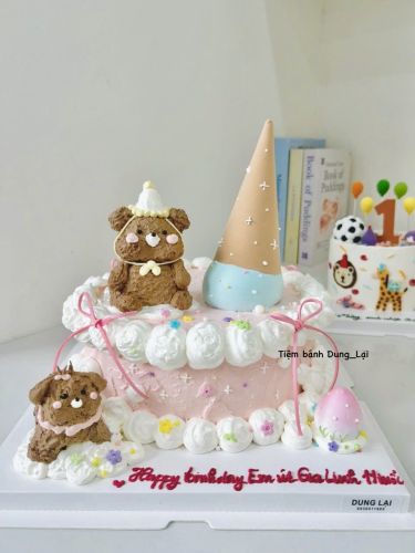 Bánh tạo hình phong cách hàn quốc sz 24 - Bánh tạo hình