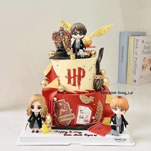 Bánh 2 tầng harry potter 18-14, Bánh Sinh Nhật 2 tầng, Bánh Sinh Nhật bánh tầng, Bánh Sinh Nhật harry potter, Bánh Sinh Nhật bé trai, Bánh Sinh Nhật bé gái, Bánh Sinh Nhật sinh nhật - Bánh Sinh Nhật Long Biên