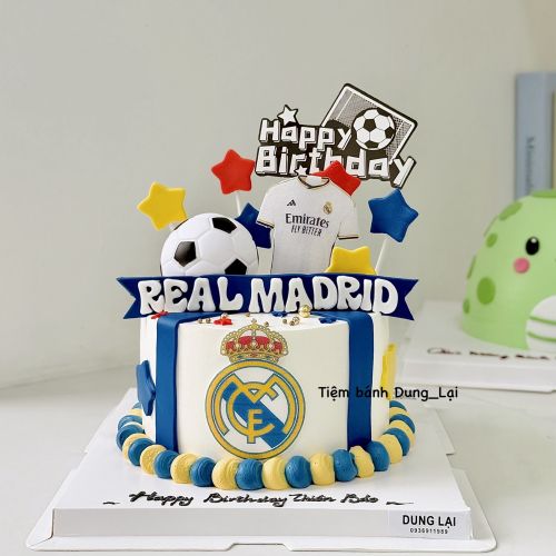 Bánh bóng đá real madrid sz 16, Bánh Sinh Nhật Bóng đá, Bánh Sinh Nhật đá bóng, Bánh Sinh Nhật real madrid, Bánh Sinh Nhật bé trai, Bánh Sinh Nhật thể thao, Bánh Sinh Nhật sinh nhật - Bánh Sinh Nhật Long Biên