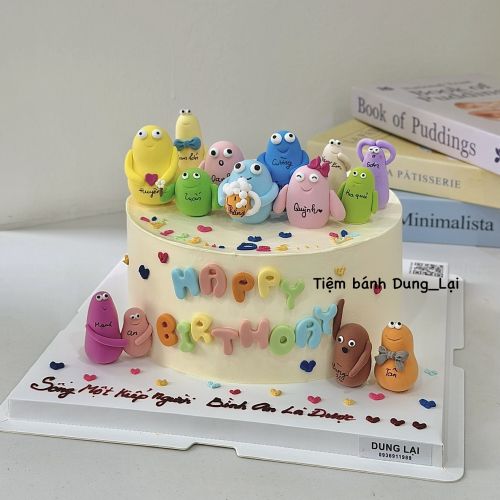 Bánh hình cutie 14 hình ngộ nghĩnh sz 20, Bánh Sinh Nhật Cutie, Bánh Sinh Nhật ngộ nghĩnh, Bánh Sinh Nhật sinh nhật, Bánh Sinh Nhật bé trai, Bánh Sinh Nhật bé gái, Bánh Sinh Nhật người lớn, Bánh Sinh Nhật kem tươi, Bánh Sinh Nhật kem top - Bánh Sinh Nhật Long Biên